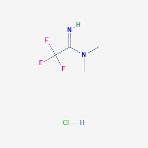 2,2,2-Trifluoro-N,N-dimethylacetimidamide hydrochloride