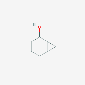 molecular formula C7H12O B13012480 Bicyclo[4.1.0]heptan-2-ol CAS No. 6376-96-1