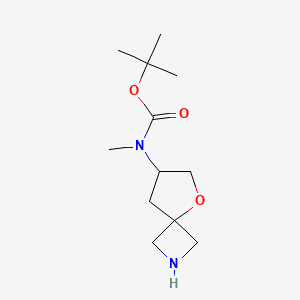 tert-Butylmethyl(5-oxa-2-azaspiro[3.4]octan-7-yl)carbamate