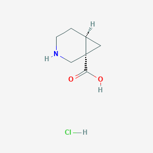 (1S,6R)-3-azabicyclo[4.1.0]heptane-1-carboxylic acid hydrochloride