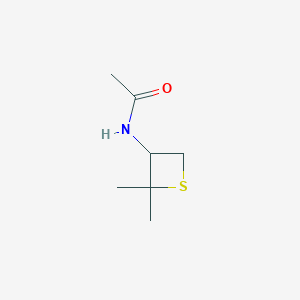 N-(2,2-Dimethylthietan-3-yl)acetamide