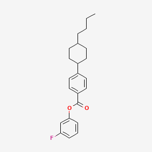 3-Fluorophenyl 4-(trans-4-butylcyclohexyl)benzoate