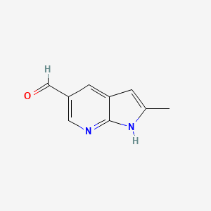 2-methyl-1H-pyrrolo[2,3-b]pyridine-5-carbaldehyde