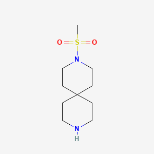 3-(Methylsulfonyl)-3,9-diazaspiro[5.5]undecane