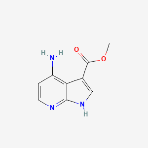 methyl 4-amino-1H-pyrrolo[2,3-b]pyridine-3-carboxylate