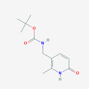 tert-Butyl ((6-hydroxy-2-methylpyridin-3-yl)methyl)carbamate