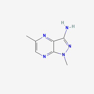 1,5-Dimethyl-1H-pyrazolo[3,4-b]pyrazin-3-amine