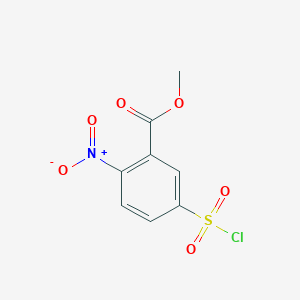 Methyl 5-(chlorosulfonyl)-2-nitrobenzoate