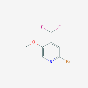 2-Bromo-4-(difluoromethyl)-5-methoxypyridine