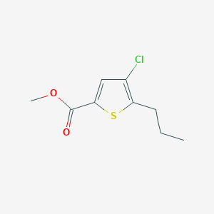 Methyl 4-chloro-5-propylthiophene-2-carboxylate