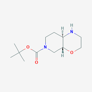 tert-Butyl(4aR,8aR)-octahydro-6H-pyrido[3,4-b][1,4]oxazine-6-carboxylate