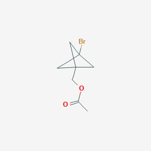 {3-Bromobicyclo[1.1.1]pentan-1-yl}methylacetate