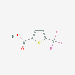 molecular formula C6H3F3O2S B1301299 5-(Trifluoromethyl)thiophene-2-carboxylic acid CAS No. 128009-32-5