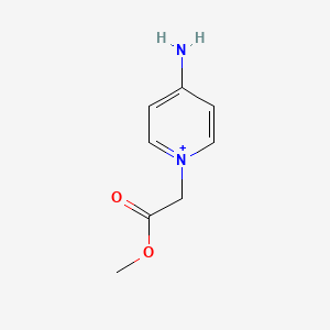 4-Amino-1-(2-methoxy-2-oxoethyl)pyridin-1-ium