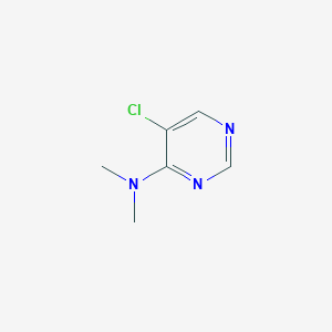 molecular formula C6H8ClN3 B13013031 5-Chloro-N,N-dimethylpyrimidin-4-amine 