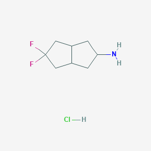 5,5-Difluorooctahydropentalen-2-aminehydrochloride