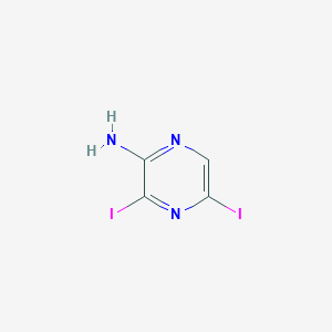 3,5-Diiodopyrazin-2-amine