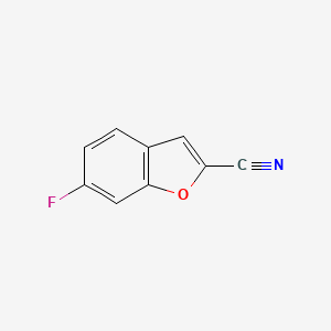 6-Fluorobenzofuran-2-carbonitrile