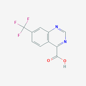 7-(Trifluoromethyl)quinazoline-4-carboxylic acid