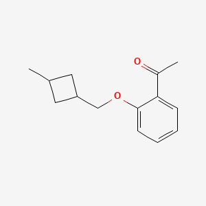 1-(2-((3-Methylcyclobutyl)methoxy)phenyl)ethanone