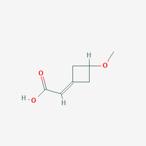 2-(3-Methoxycyclobutylidene)acetic acid