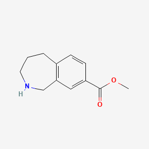 Methyl 2,3,4,5-tetrahydro-1H-benzo[c]azepine-8-carboxylate