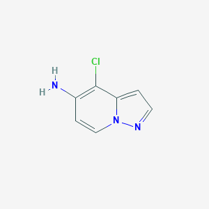 4-Chloropyrazolo[1,5-a]pyridin-5-amine