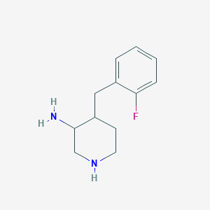 4-(2-Fluorobenzyl)piperidin-3-amine