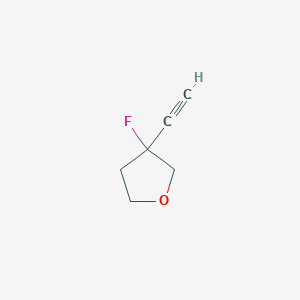 3-Ethynyl-3-fluorooxolane