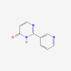 2-pyridin-3-yl-3H-pyrimidin-4-one