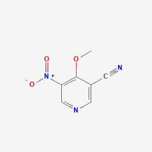 4-Methoxy-5-nitronicotinonitrile