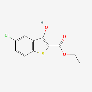 Ethyl 5-chloro-3-hydroxybenzo[b]thiophene-2-carboxylate