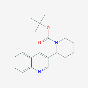 tert-Butyl 2-(quinolin-3-yl)piperidine-1-carboxylate