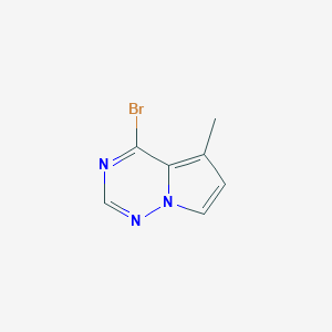 4-Bromo-5-methylpyrrolo[2,1-f][1,2,4]triazine