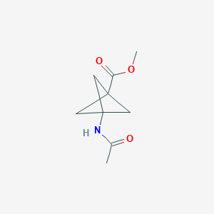 Methyl 3-acetamidobicyclo[1.1.1]pentane-1-carboxylate