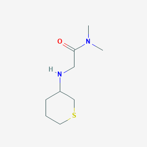 N,N-Dimethyl-2-((tetrahydro-2H-thiopyran-3-yl)amino)acetamide