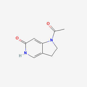 1-Acetyl-2,3-dihydro-1H-pyrrolo[3,2-c]pyridin-6(5H)-one