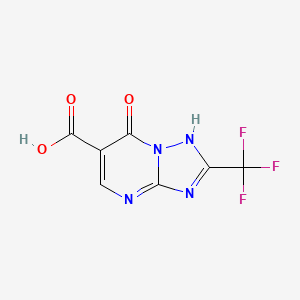 7-Oxo-2-(trifluoromethyl)-1,7-dihydro-[1,2,4]triazolo[1,5-a]pyrimidine-6-carboxylic acid