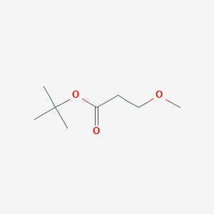 molecular formula C8H16O3 B13013670 tert-Butyl 3-methoxypropanoate 