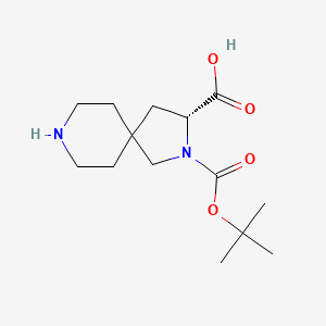 (R)-2-(tert-Butoxycarbonyl)-2,8-diazaspiro[4.5]decane-3-carboxylicacid