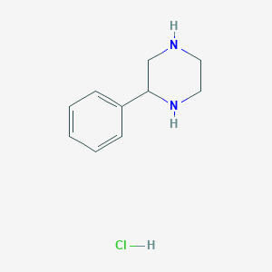 molecular formula C10H15ClN2 B13013722 2-Phenylpiperazine hydrochloride 