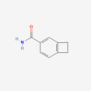 Bicyclo[4.2.0]octa-1,3,5-triene-3-carboxamide