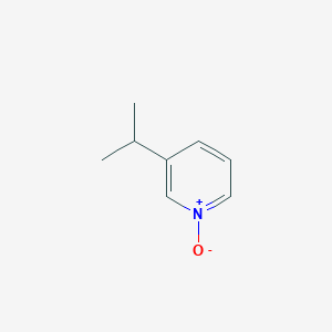 molecular formula C8H11NO B13013833 3-Isopropylpyridine 1-oxide 