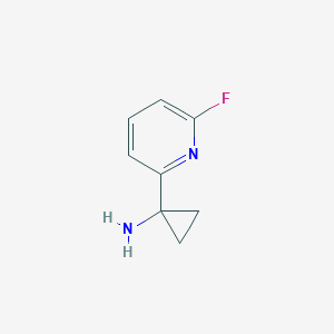 1-(6-Fluoropyridin-2-yl)cyclopropanamine