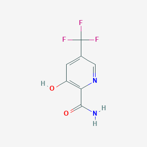 3-Hydroxy-5-(trifluoromethyl)picolinamide