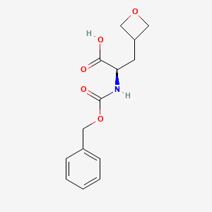 (2R)-2-{[(benzyloxy)carbonyl]amino}-3-(oxetan-3-yl)propanoicacid