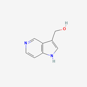 molecular formula C8H8N2O B13014035 (1H-Pyrrolo[3,2-c]pyridin-3-yl)methanol 