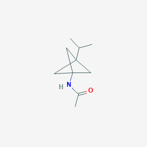 N-[3-(propan-2-yl)bicyclo[1.1.1]pentan-1-yl]acetamide