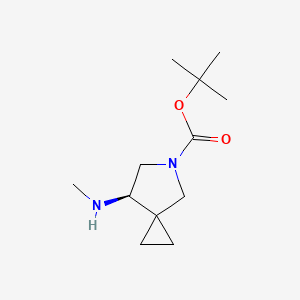 tert-Butyl (R)-7-(methylamino)-5-azaspiro[2.4]heptane-5-carboxylate