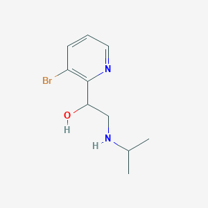 1-(3-Bromopyridin-2-yl)-2-(isopropylamino)ethanol